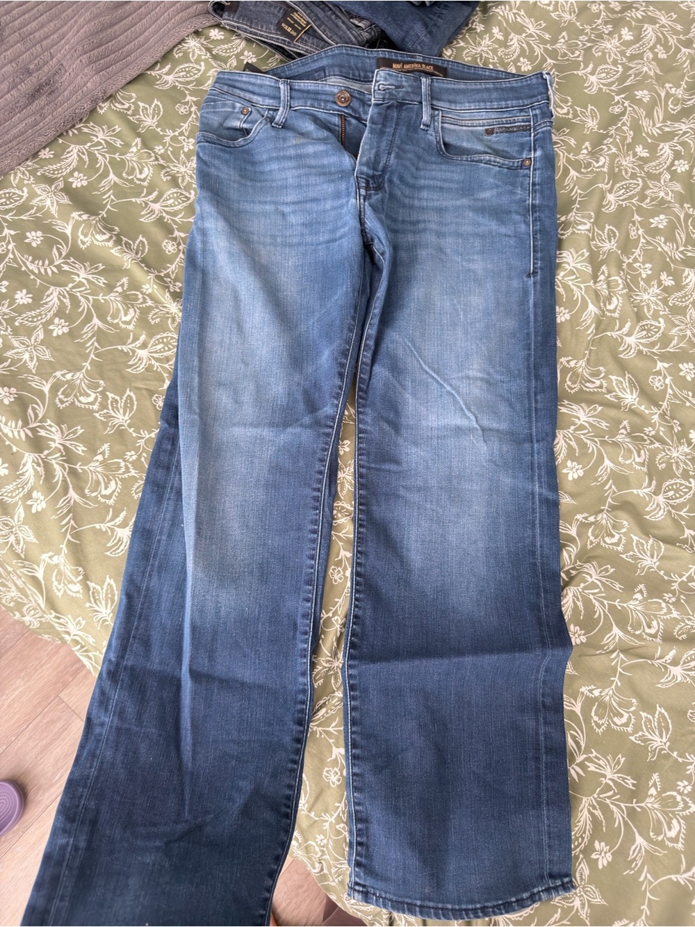 Men’s Blue Denim Jeans - Classic  Fit